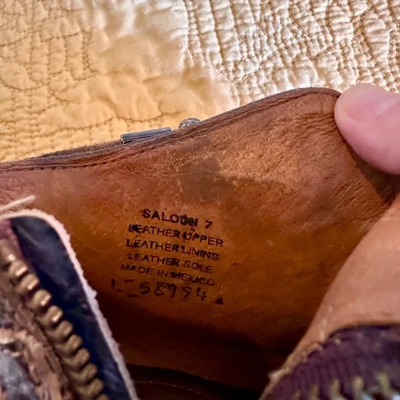 Freebird by Steven Brown Ankle Boots with Brogue Detailing - Picture 7 of 8